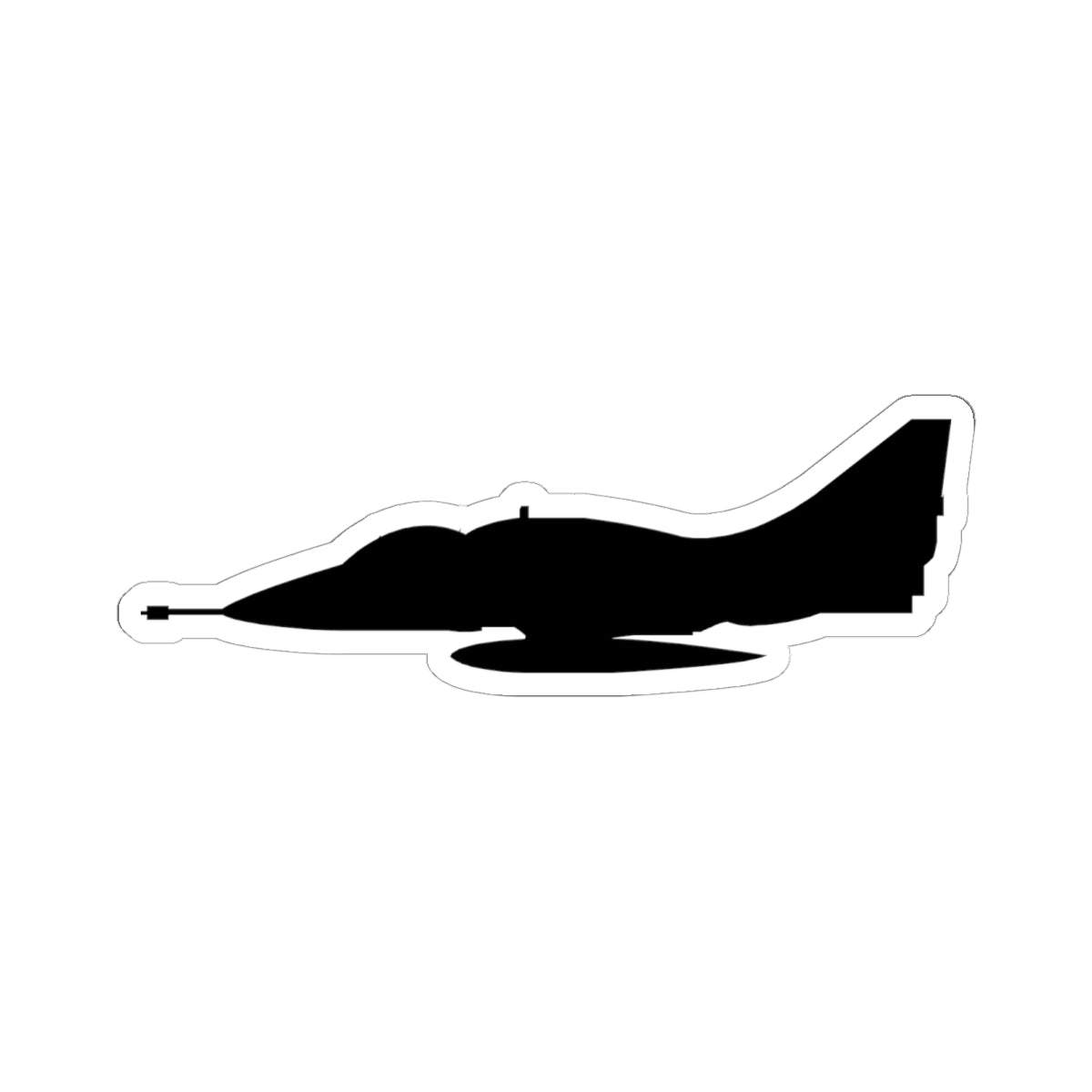 Kiss-Cut Stickers - Aircraft - A-4 SkyHawk - Silhouette X 300