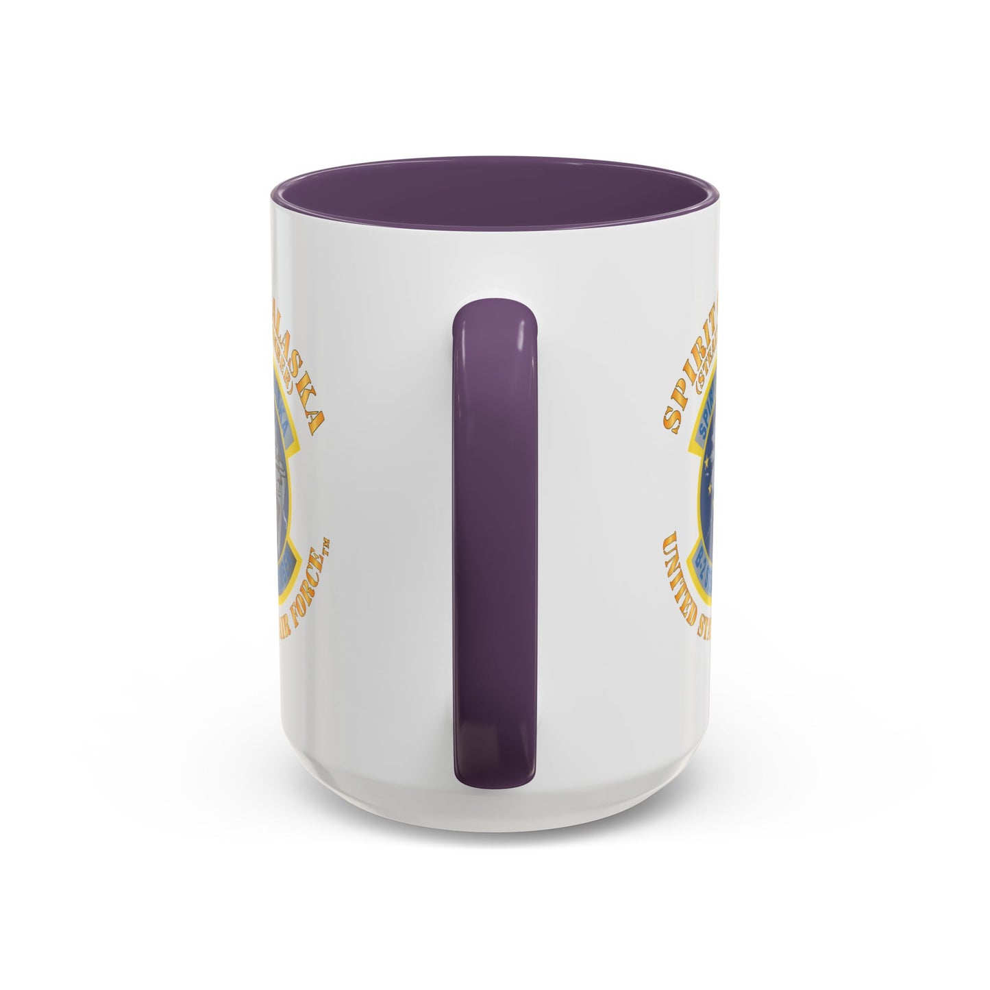 Accent Coffee Mug (11oz & 15oz) - USAF - B2 - Spirit of Alaska - Stealth Bomber X 300