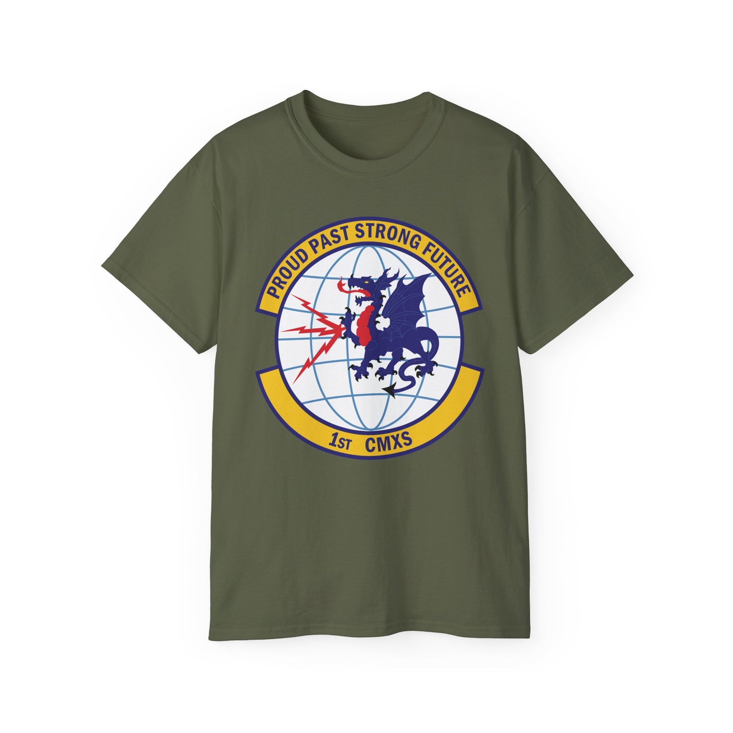 Unisex Ultra Cotton Tee -USAF - 1st Communications Maintenance Squadron(USAFE) wo txt