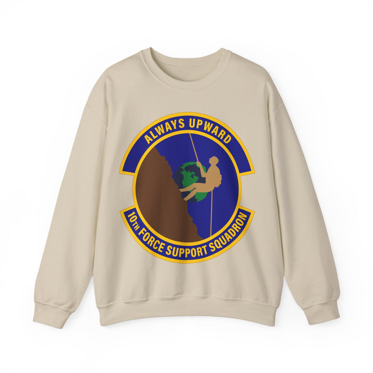 Crewneck Sweatshirt - USAF - 10th Force Support Squadron wo txt