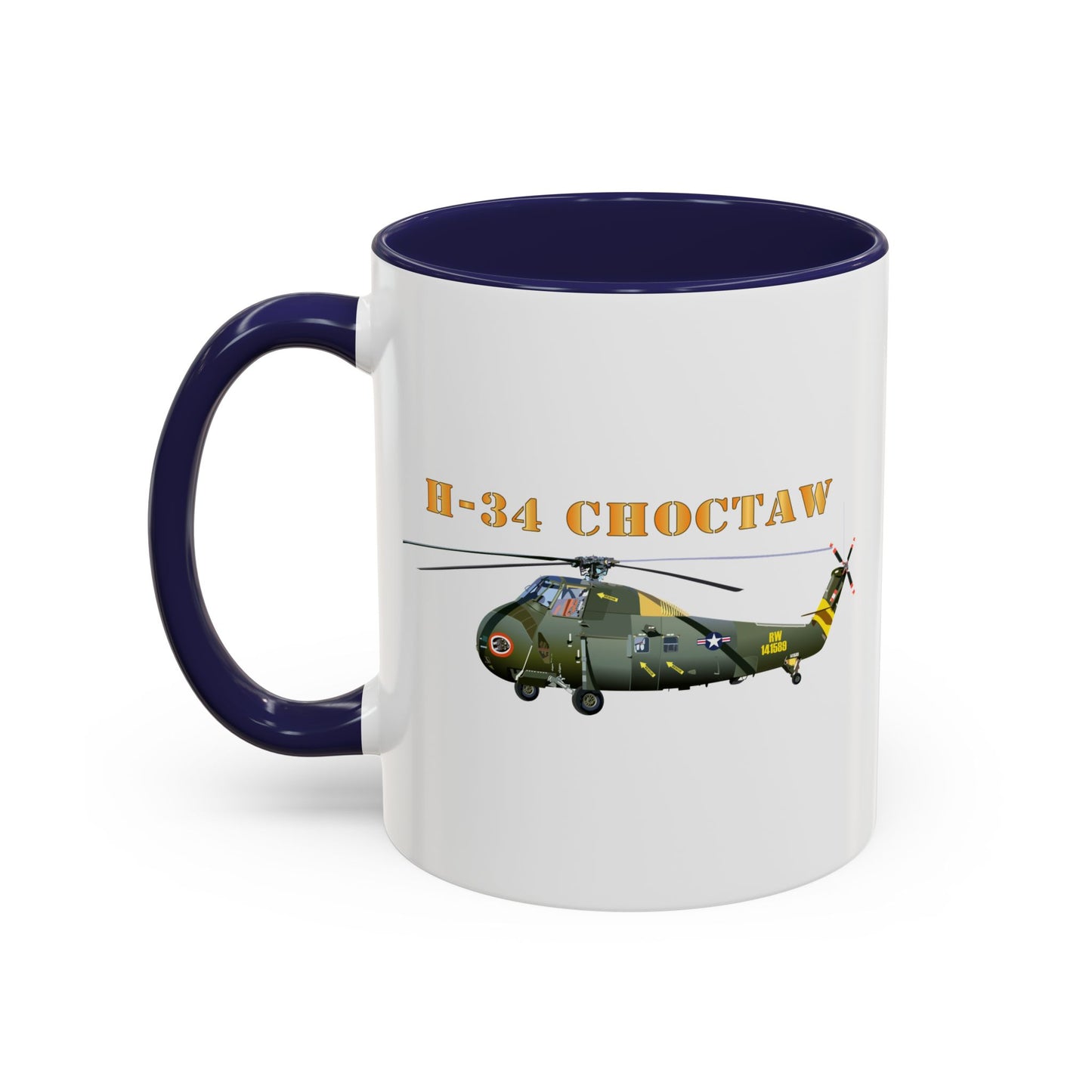 Accent Coffee Mug (11oz & 15oz) - H-34 Choctaw with Txt X 300