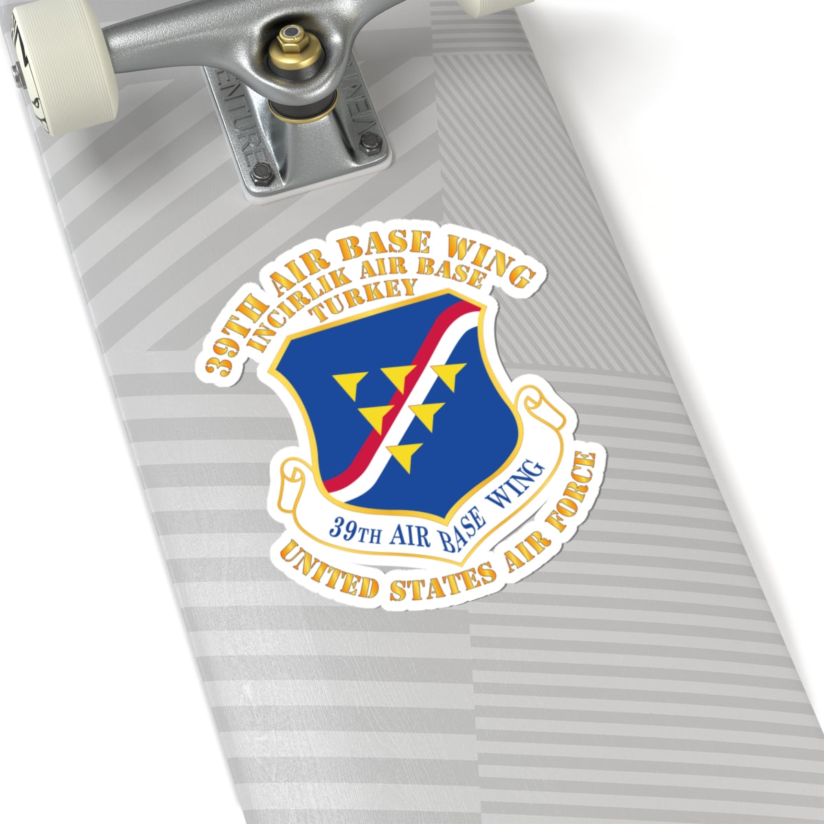 Kiss-Cut Stickers - USAF - 39th Airbase Wing - 3rd AF - Incirlik Air Base - Turkey