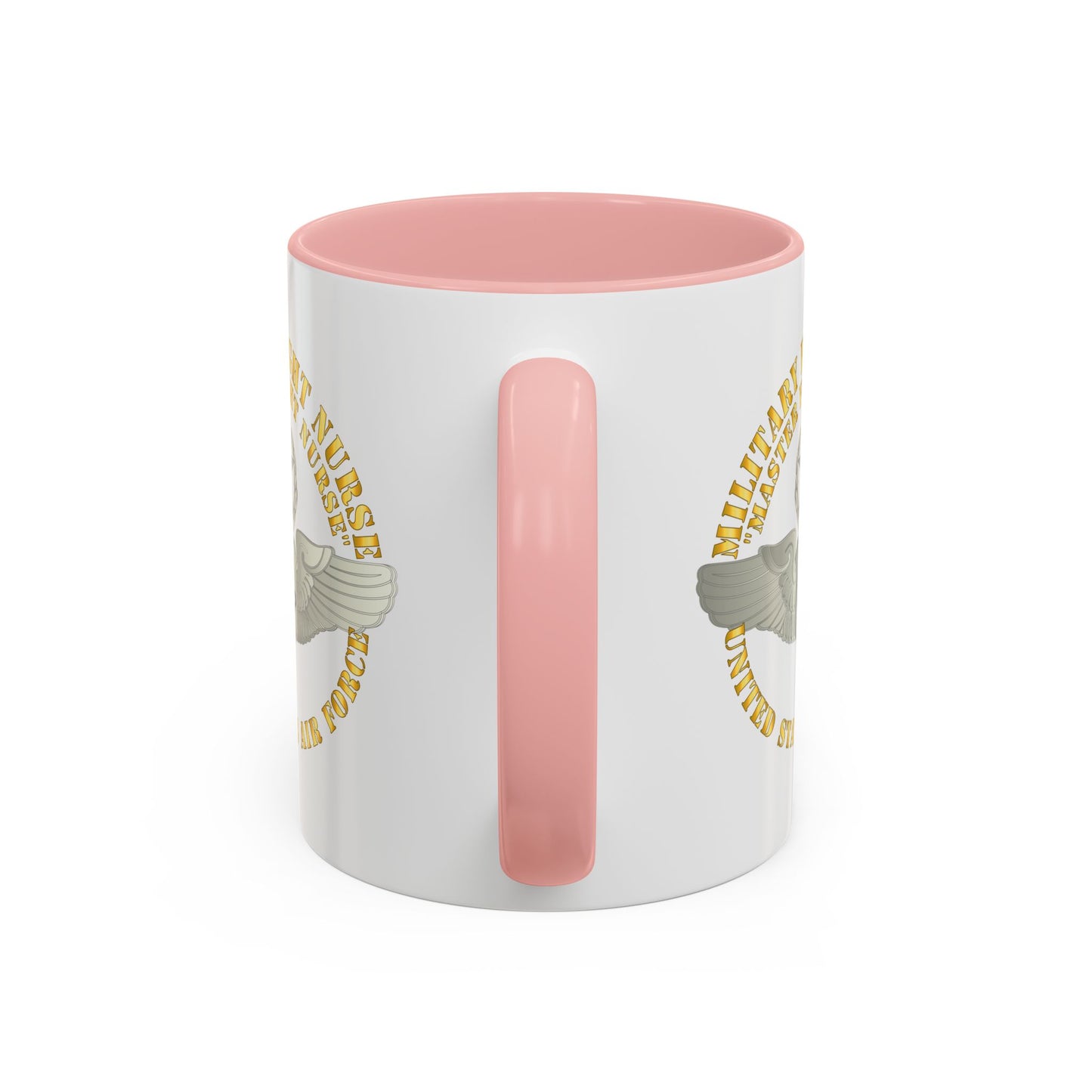 Accent Coffee Mug (11oz & 15oz) - USAF - Military Flight Nurse - Flight Nurse - Master