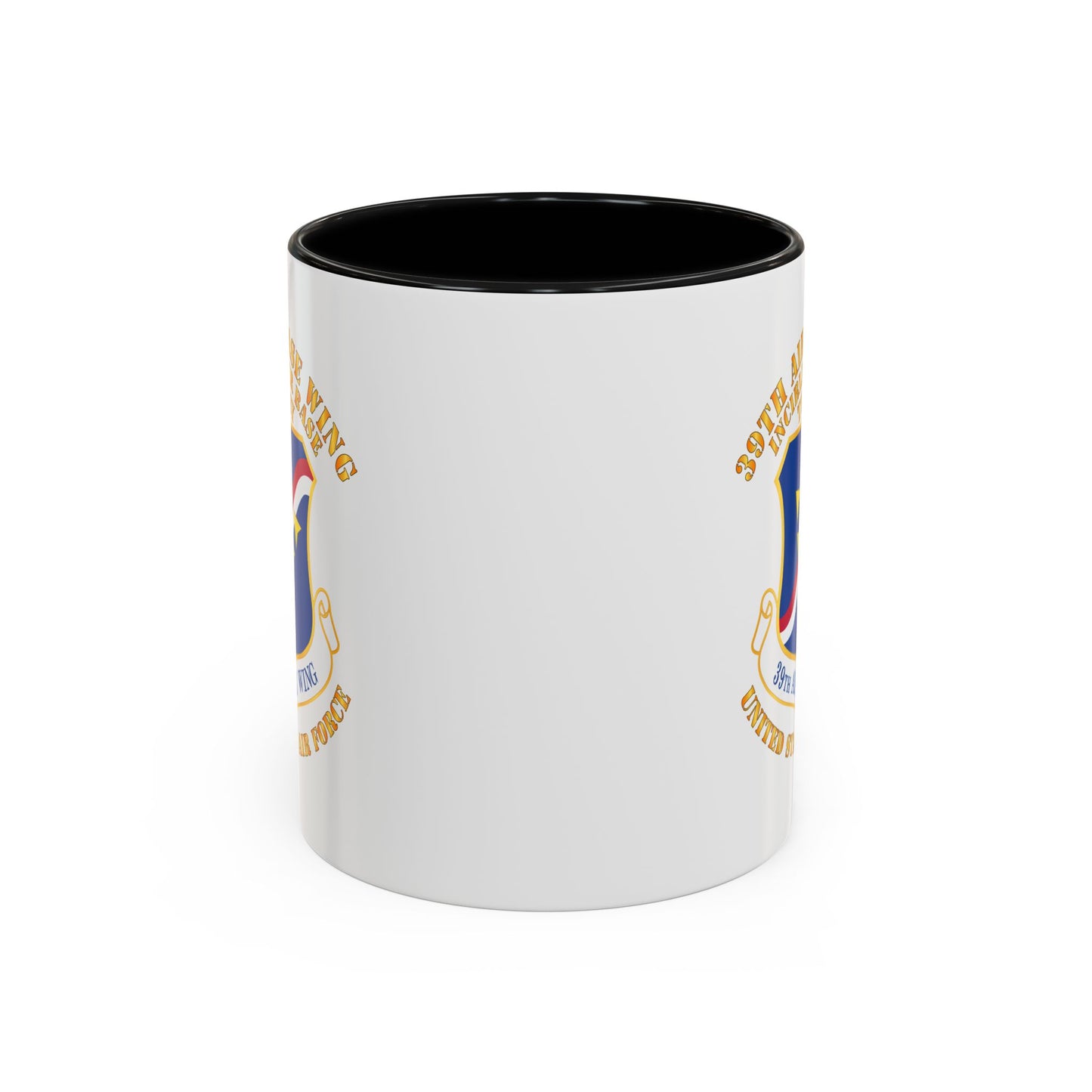 Accent Coffee Mug (11oz & 15oz) - USAF - 39th Airbase Wing - 3rd AF - Incirlik Air Base - Turkey