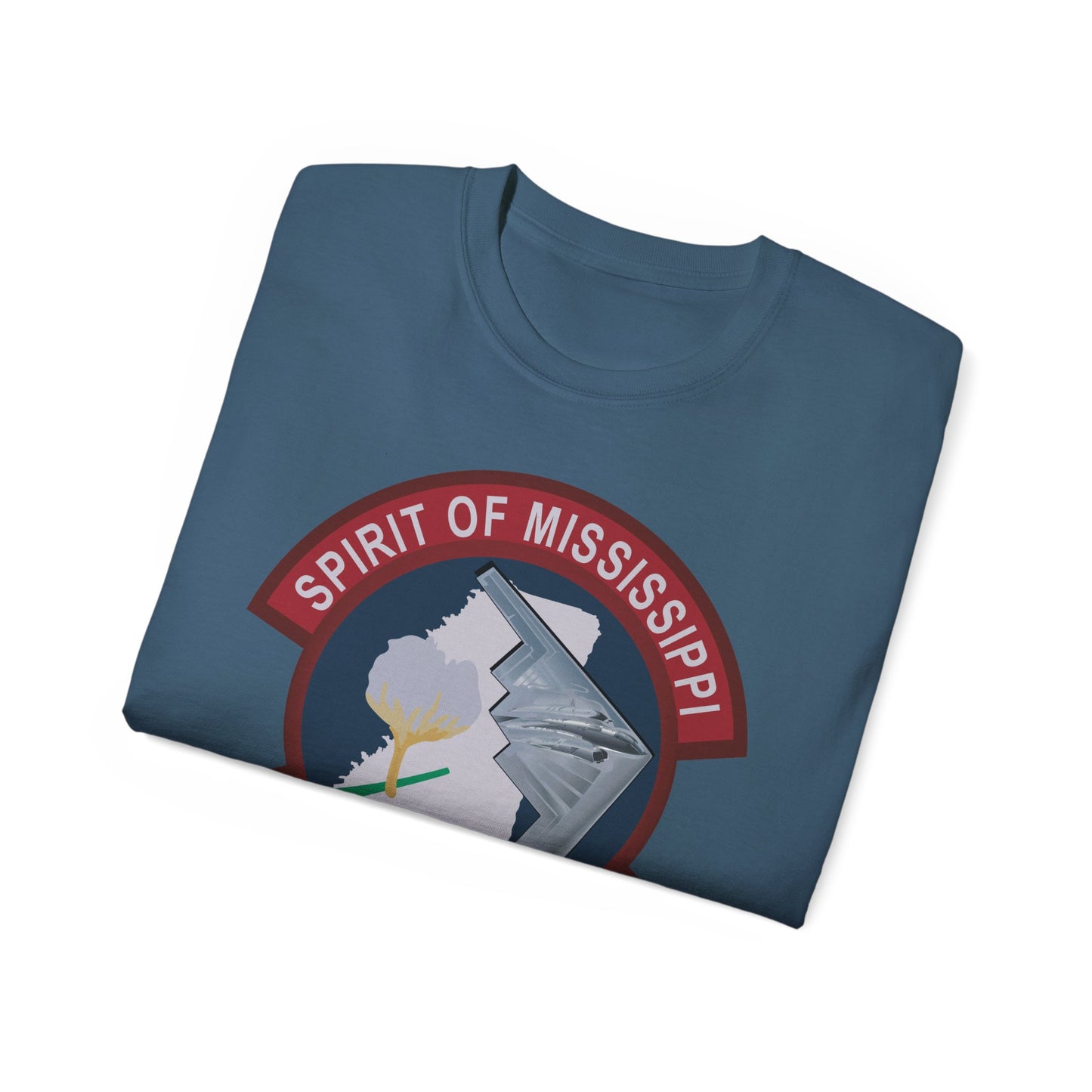 Unisex Ultra Cotton Tee - USAF - B2 - Spirit of Mississippi - Stealth Bomber wo txt X 300