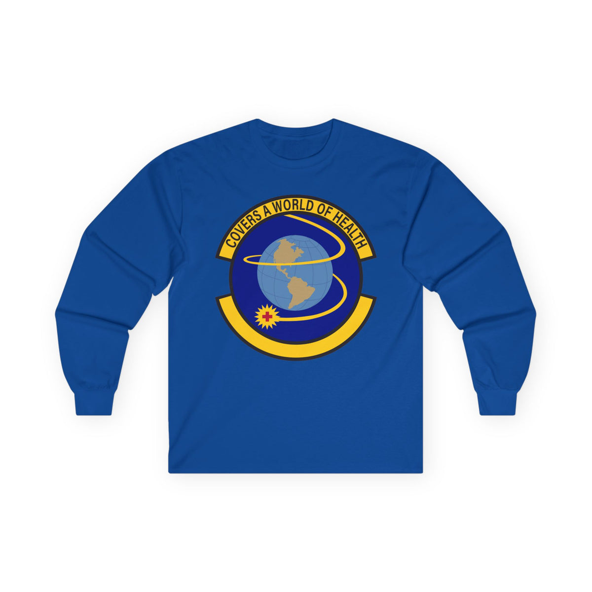 Unisex Ultra Cotton Long Sleeve Tee - USAF - 4th Operational Medical Readiness Sq wo txt X 300
