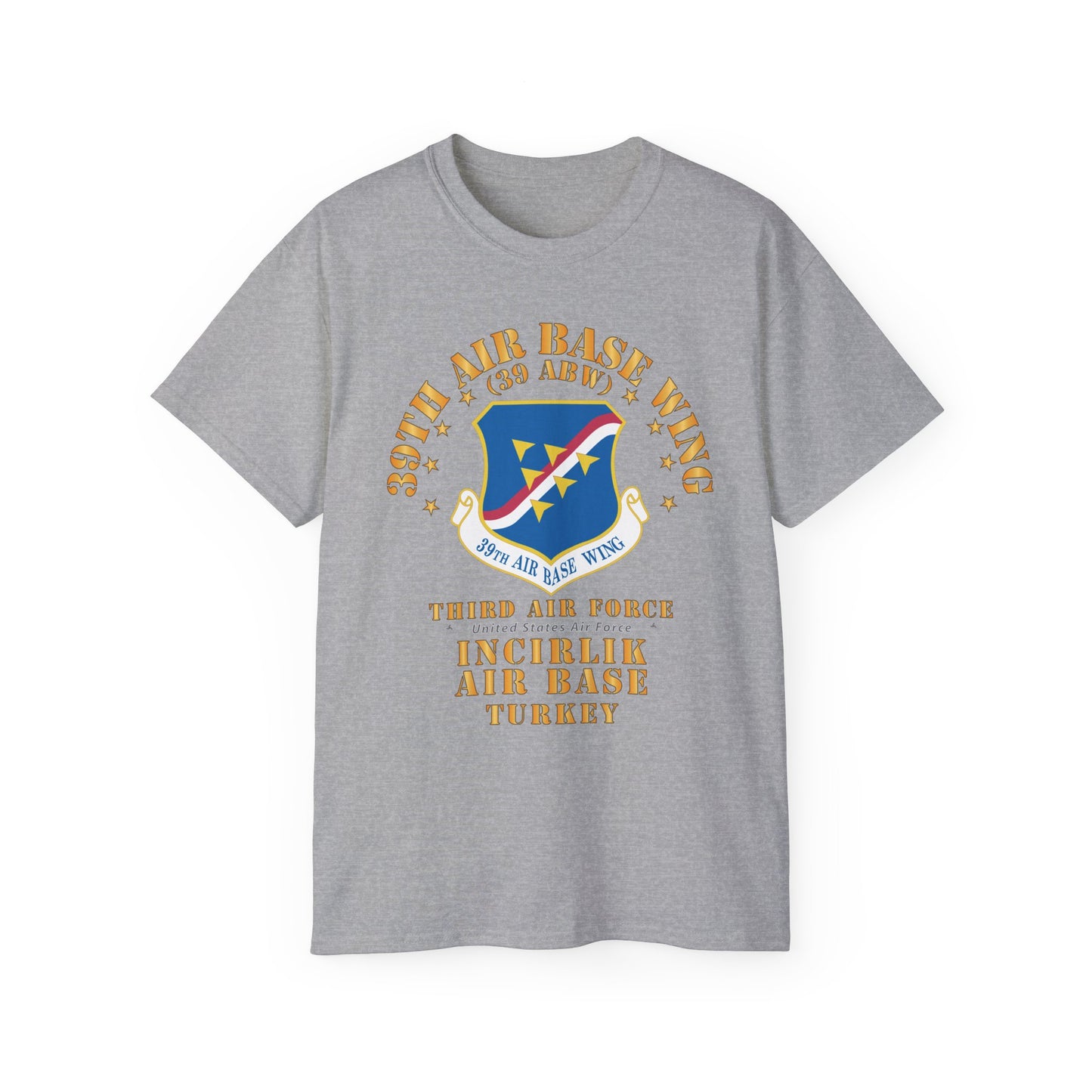 Unisex Ultra Cotton Tee - USAF - 39th Air Base Wing - Incirlik AB X 300