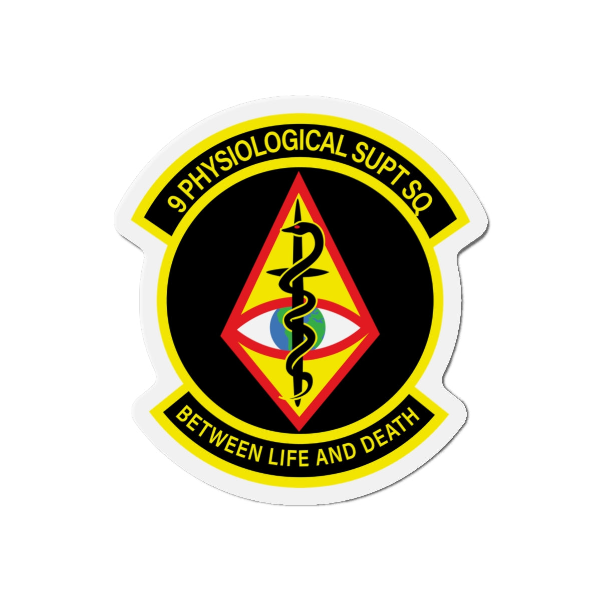 Die-Cut Magnet - USAF - 9th Physiological Support Squadron wo txt X 300