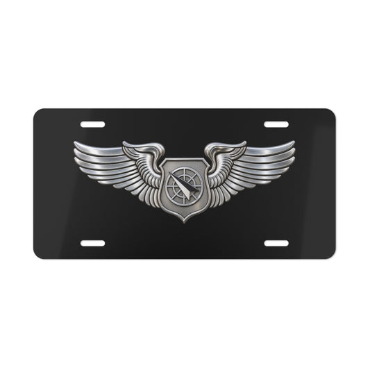 License Plate - USAF - Air Battle Manager Badge wo txt - 3D - Enhanced