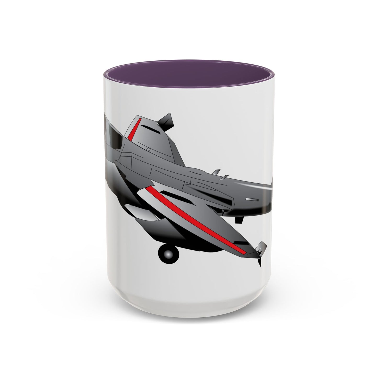 Accent Coffee Mug (11oz & 15oz) - Aircraft - Navy - A-6A Intruder X 300