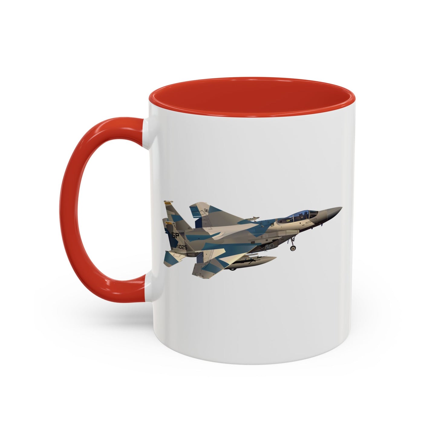 Accent Coffee Mug (11oz & 15oz) - USAF - F15 Eagle wo txt