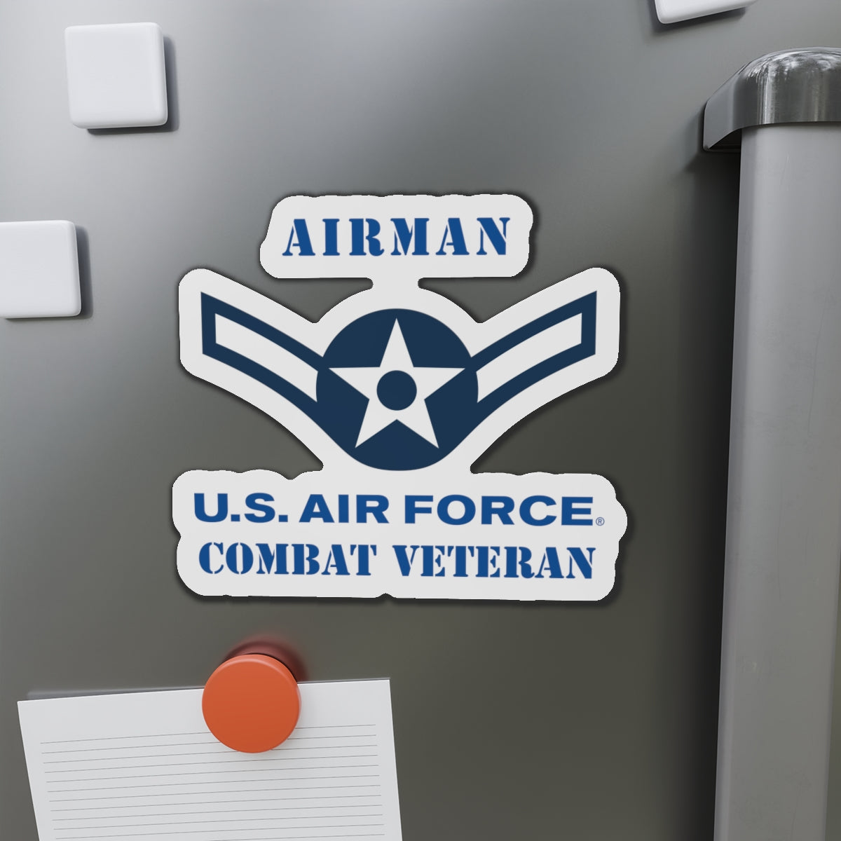 Die-Cut Magnet - USAF - Airman (E2) - 2020 - US Air Force - Combat Veteran