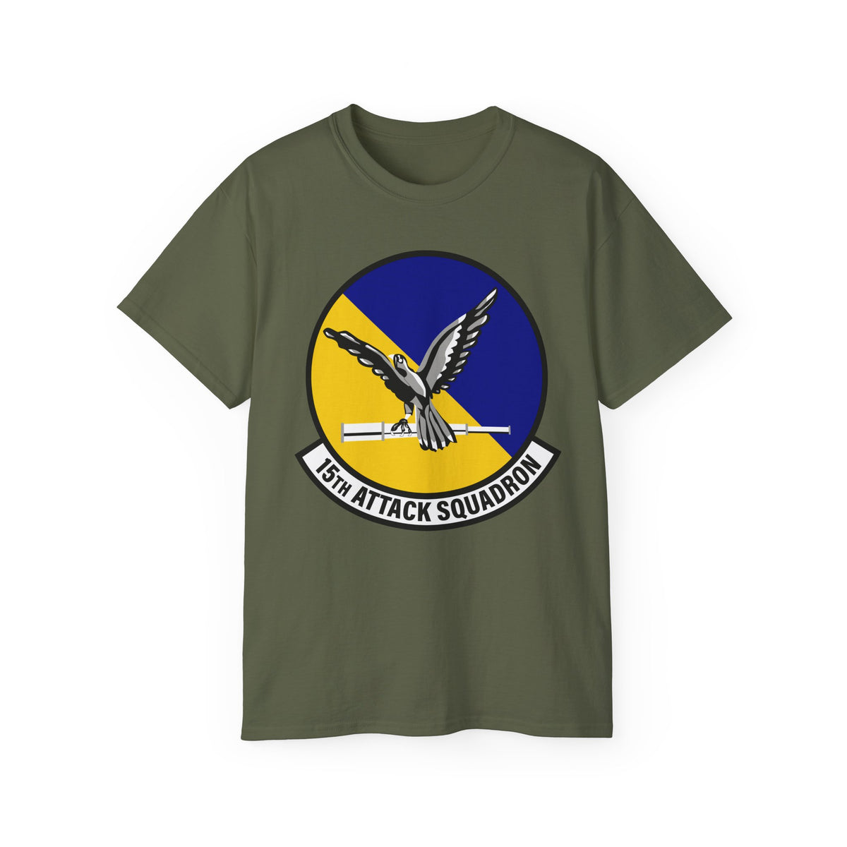 Unisex Ultra Cotton Tee - USAF - 15th Attack Squadron wo txt