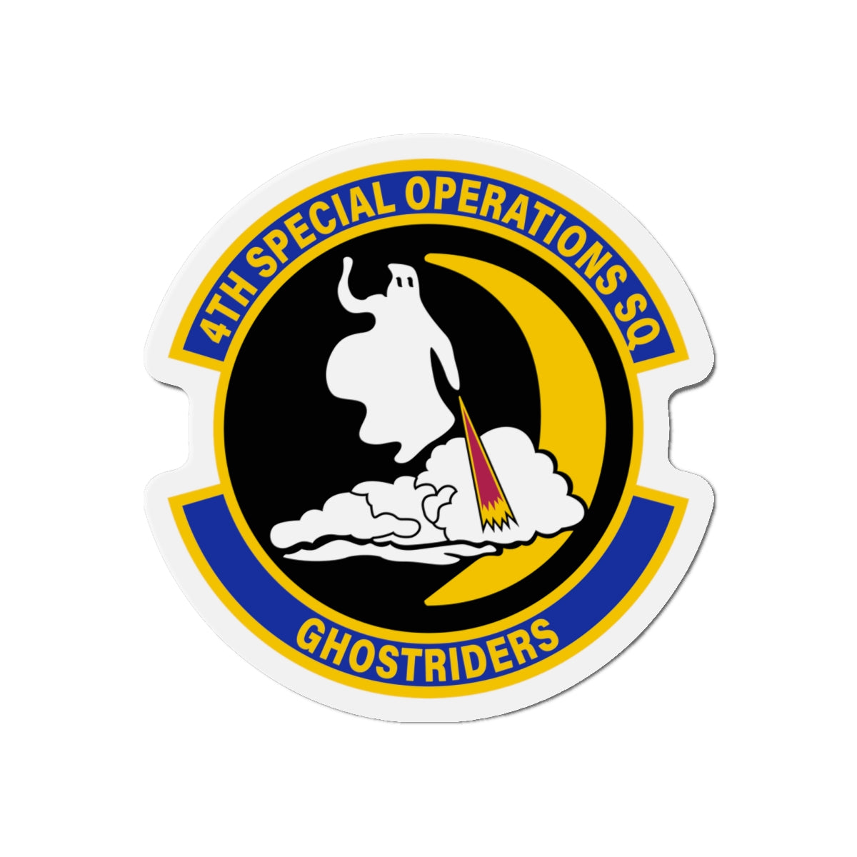 Die-Cut Magnet - USAF - 4th Special Operations Sq wo txt X 300