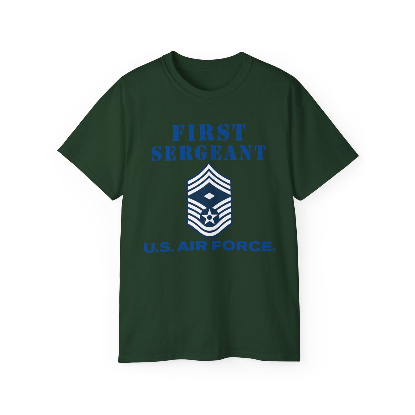 Unisex Ultra Cotton Tee - USAF - First Sergeant (E9b) - 2020 - US Air Force w Text X 300