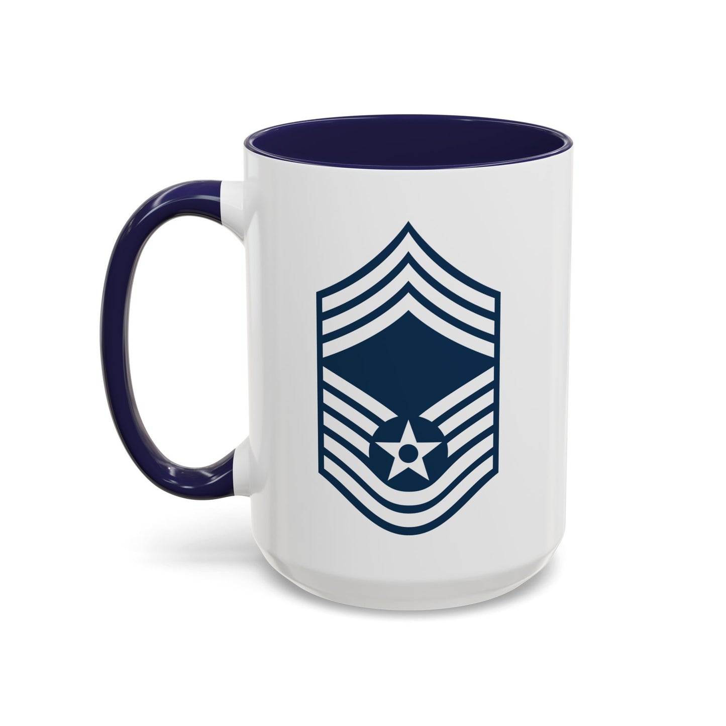 Accent Coffee Mug (11oz & 15oz) - USAF - Chief Master Sergeant (E9a) - 2020