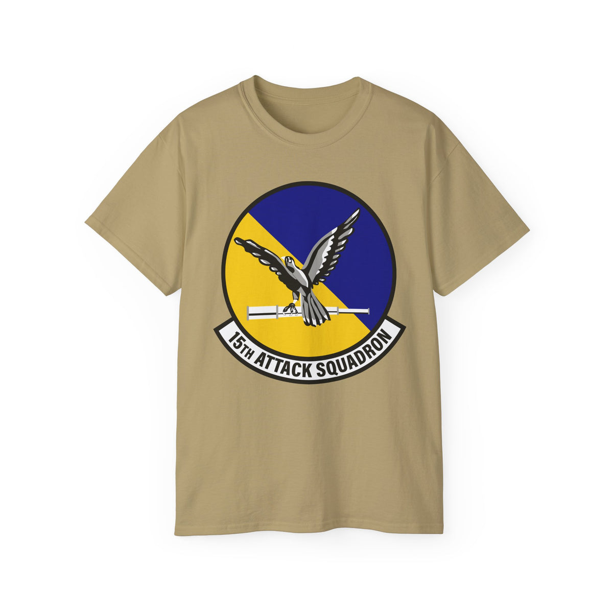 Unisex Ultra Cotton Tee - USAF - 15th Attack Squadron wo txt