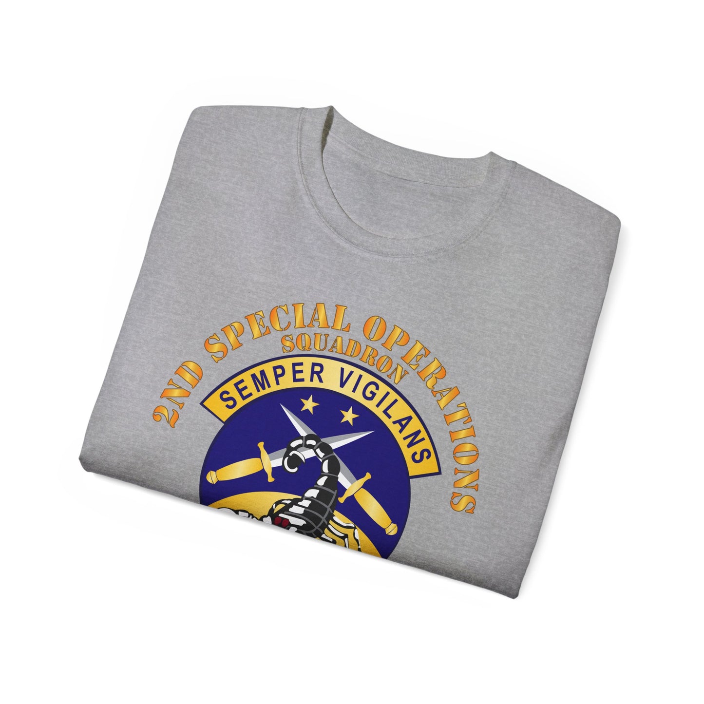 Unisex Ultra Cotton Tee - USAFSOF - 2nd Special Operations Squadron - 919th Operations Group