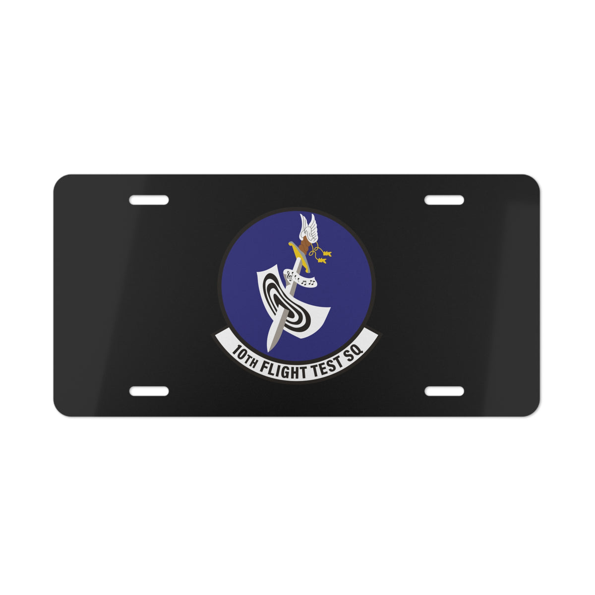 License Plate - USAF - 10th Flight Test Squadron wo txt