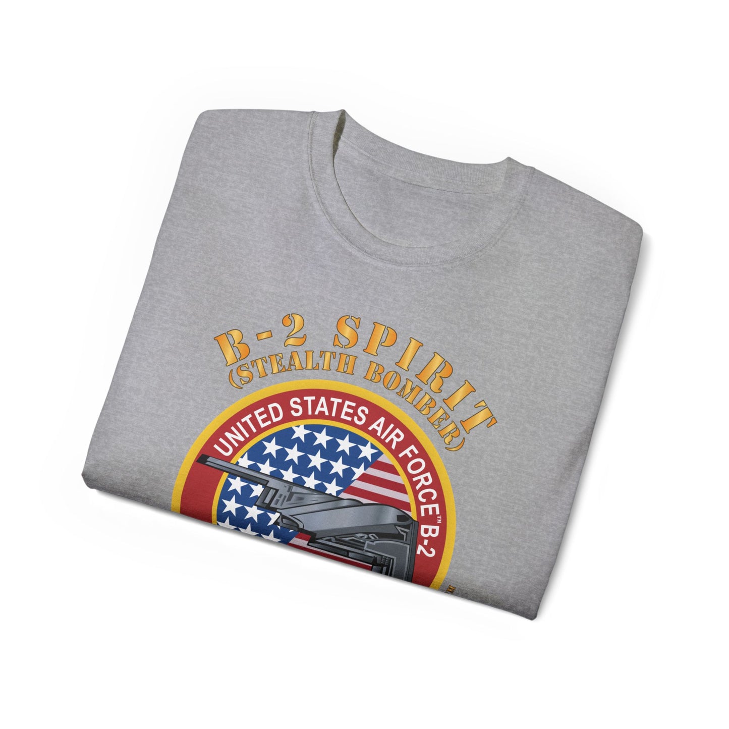 Unisex Ultra Cotton Tee - USAF - B2 - Spirit - Stealth Bomber X 300