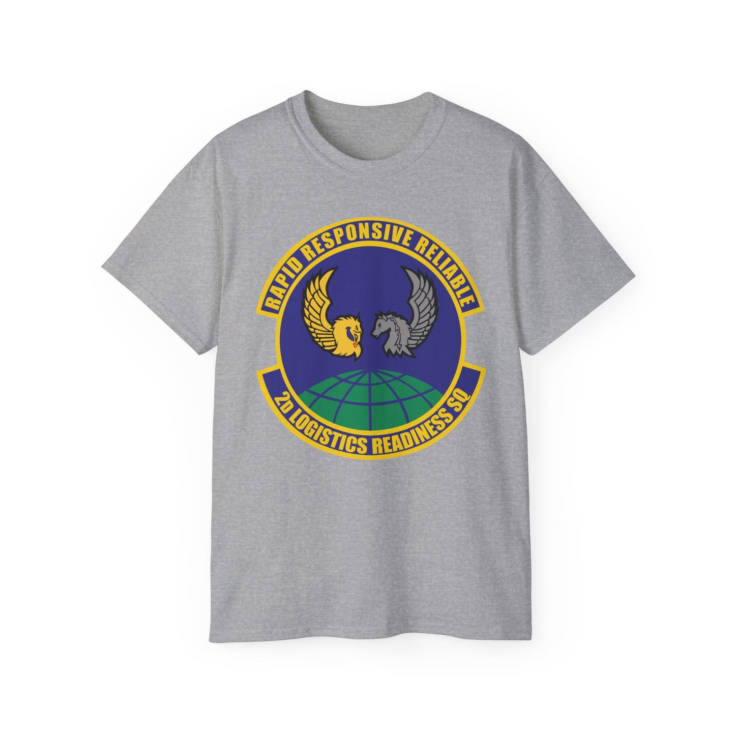 Unisex Ultra Cotton Tee - USAF - 2d Logistics Readiness Squadron wo txt