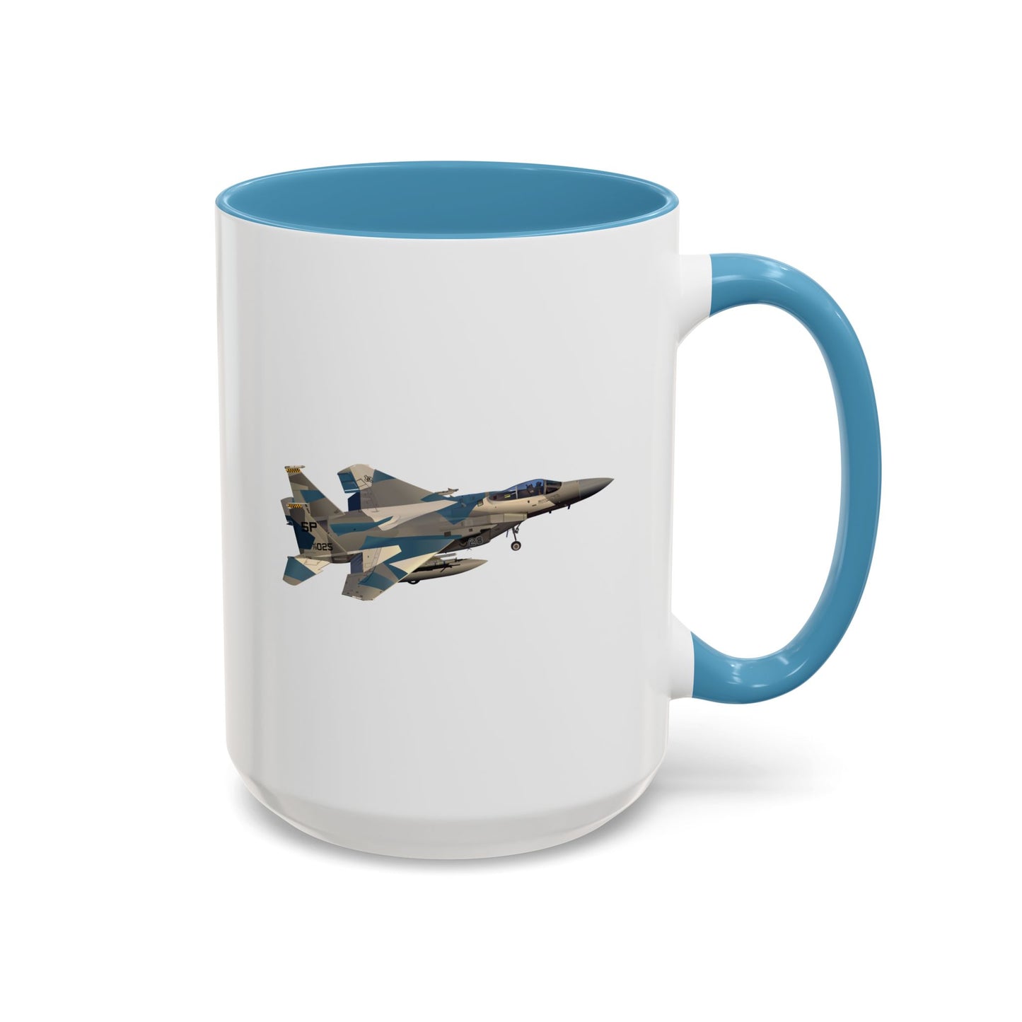 Accent Coffee Mug (11oz & 15oz) - USAF - F15 Eagle wo txt