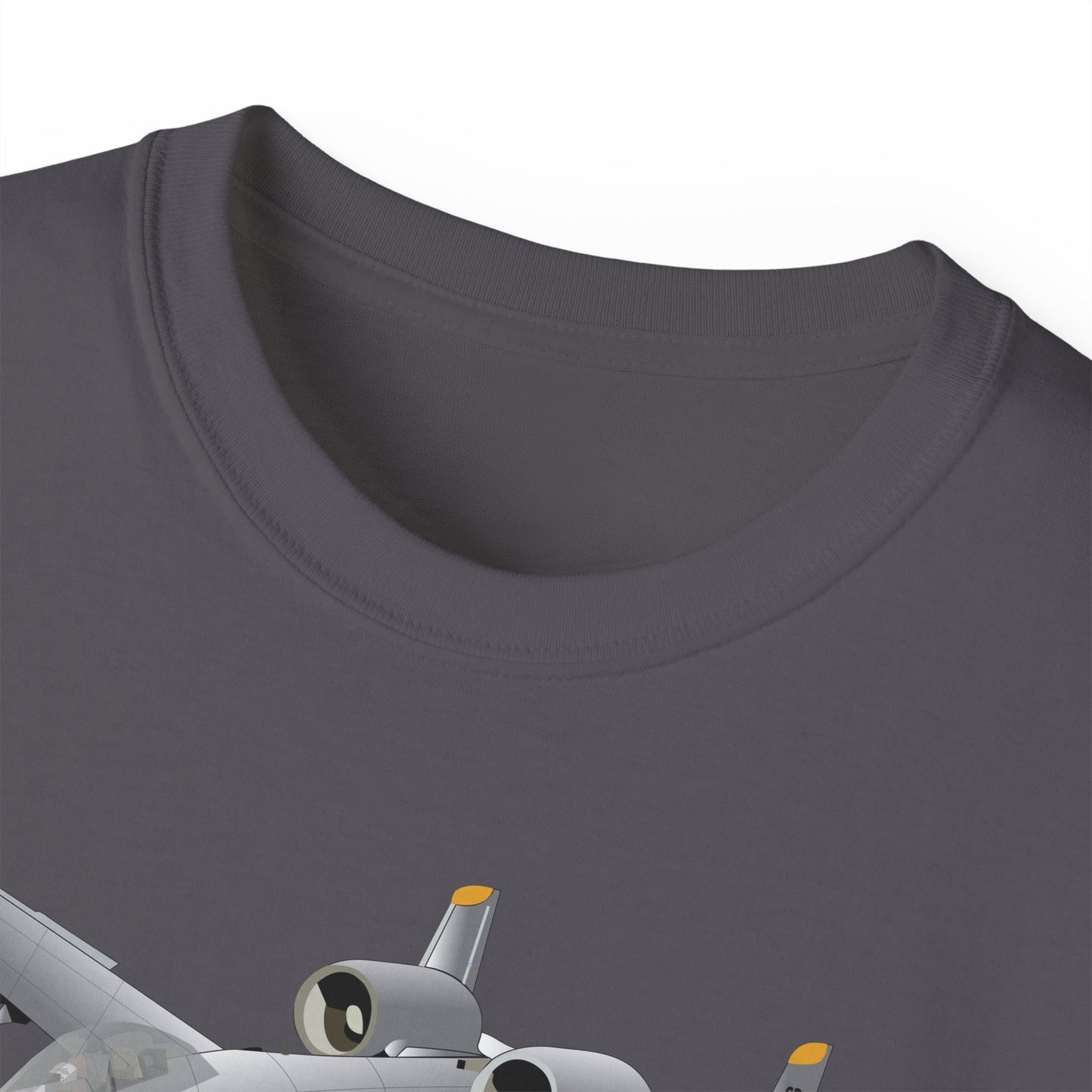 Unisex Ultra Cotton Tee - Aircraft - A10 - Front - Top - Oblique X 300