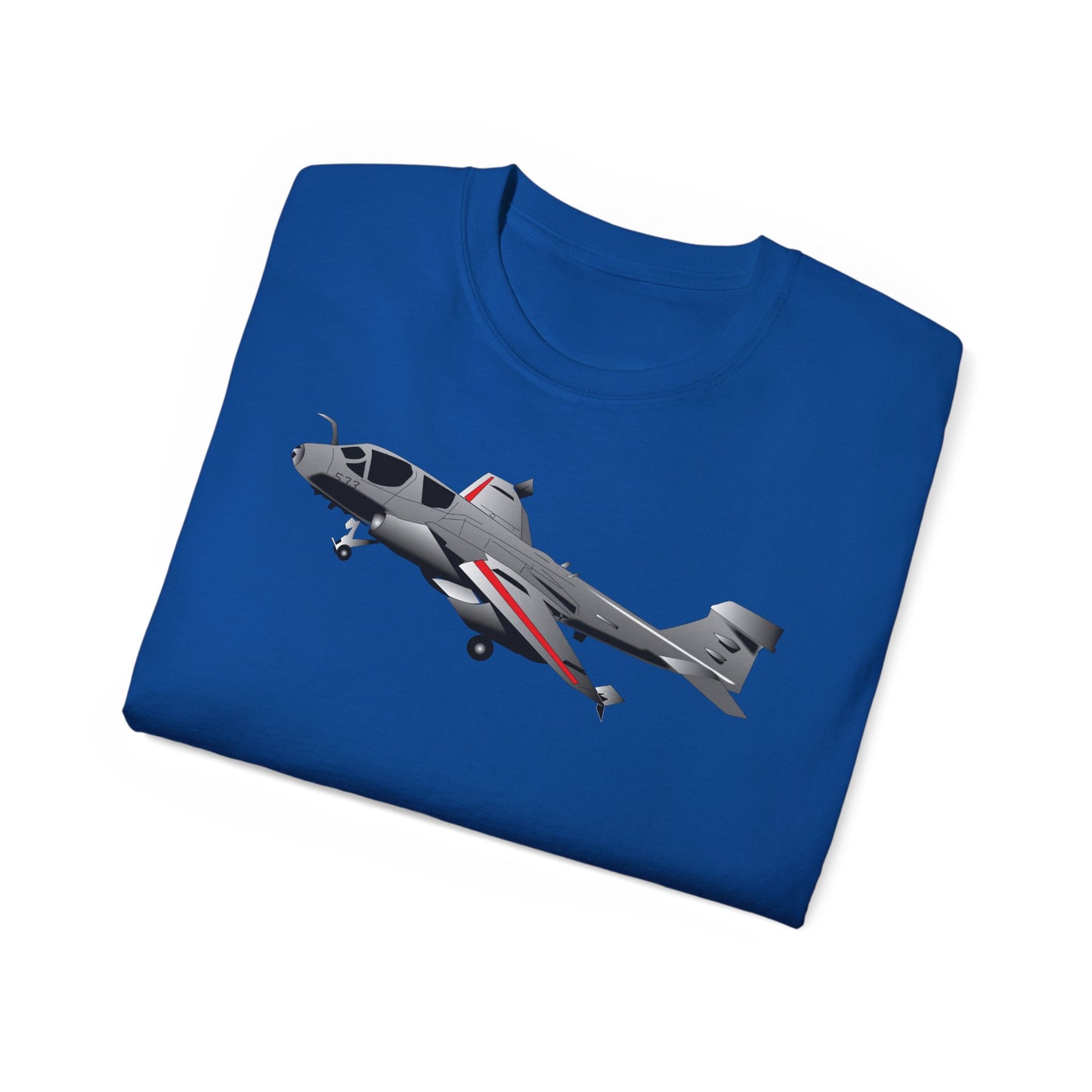 Unisex Ultra Cotton Tee - Aircraft - Navy - A-6A Intruder X 300