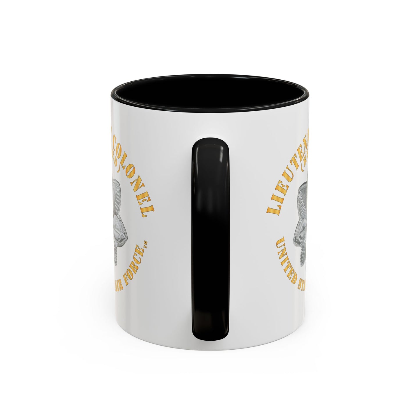 Accent Coffee Mug (11oz & 15oz) - USAF - Lieutenant Colonel - LTC - Retired - TM X 300