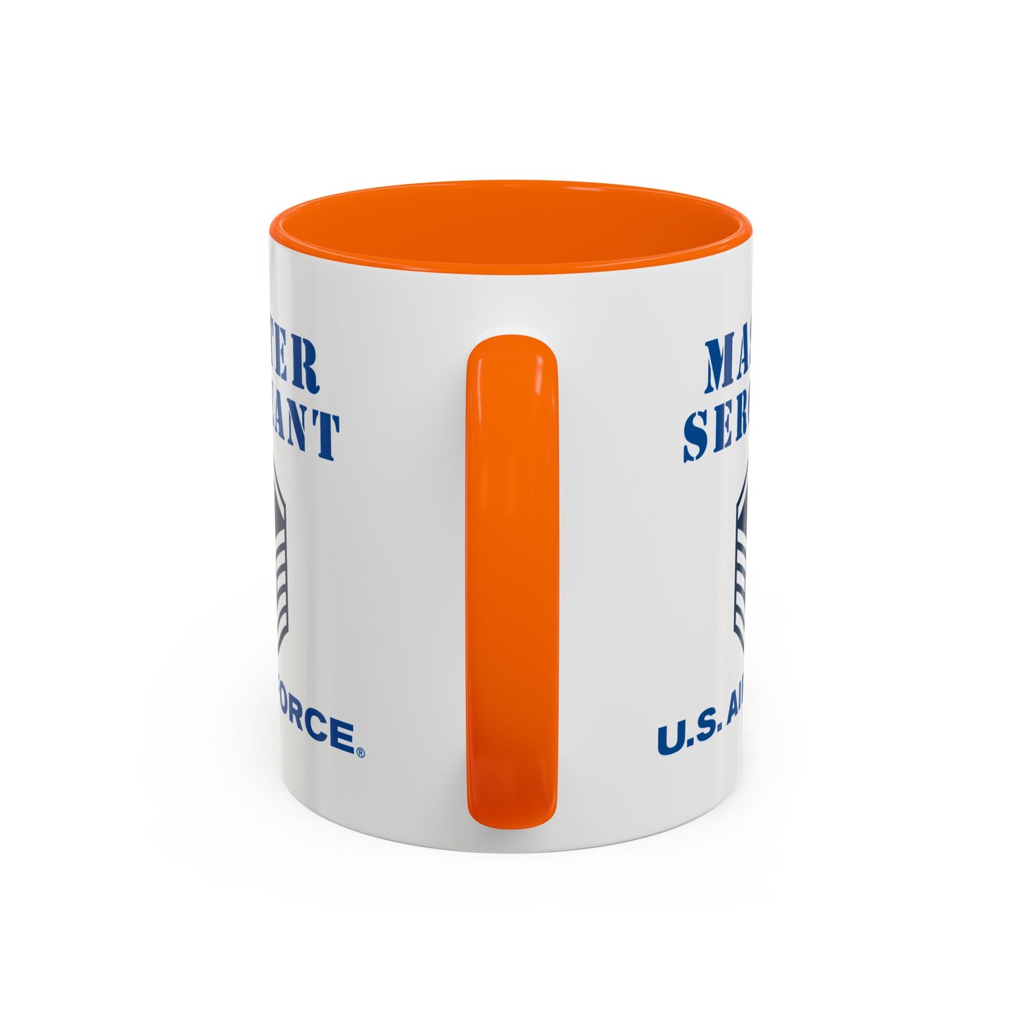Accent Coffee Mug (11oz & 15oz) - USAF - Master Sergeant (E7a) - 2020 - US Air Force w Text X 300