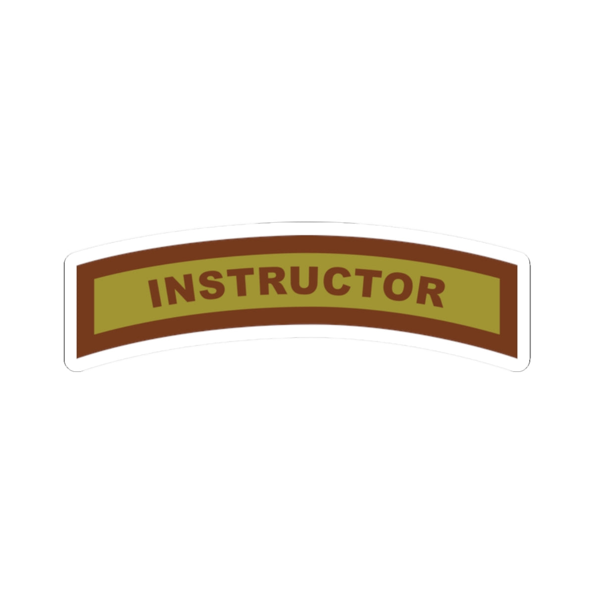 Kiss-Cut Stickers - USAF - Instructor Tab