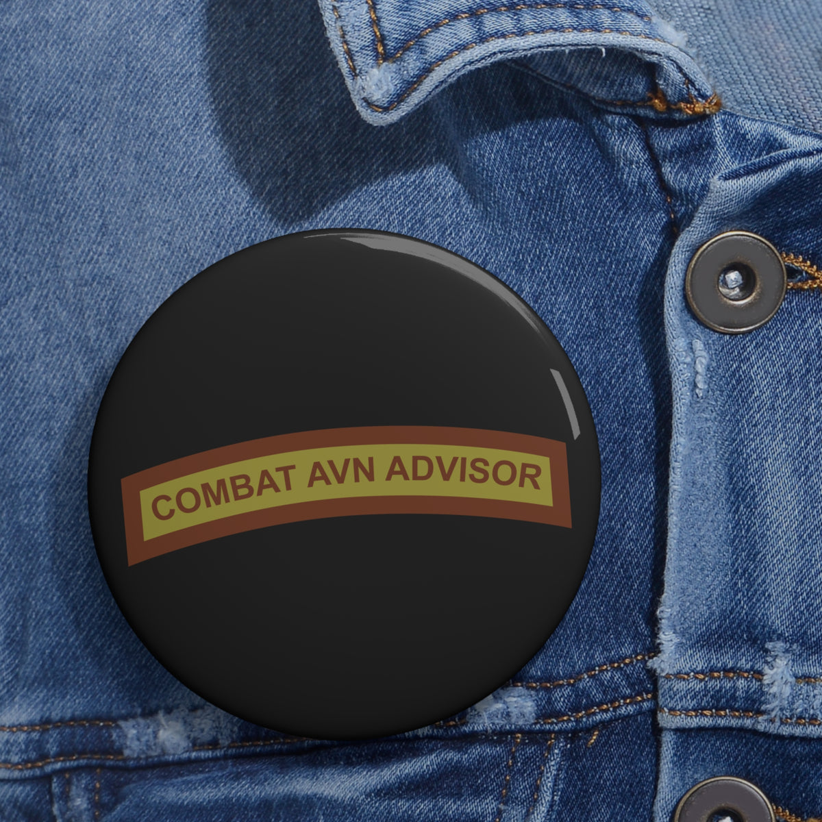 Custom Pin Button - USAF - Combat Aviation Advisor Tab