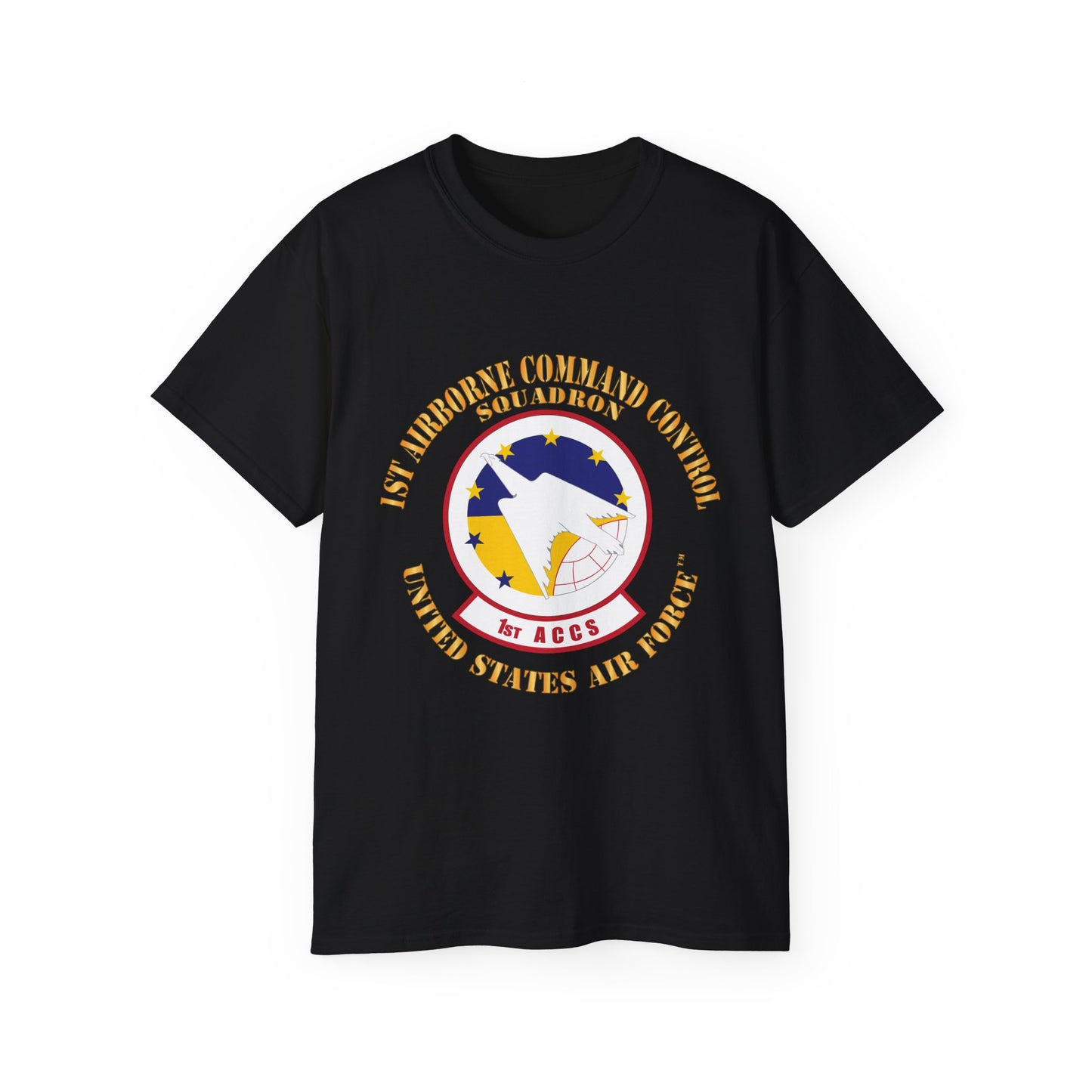 Unisex Ultra Cotton Tee -USAF - 1st Airborne Command Control Squadron