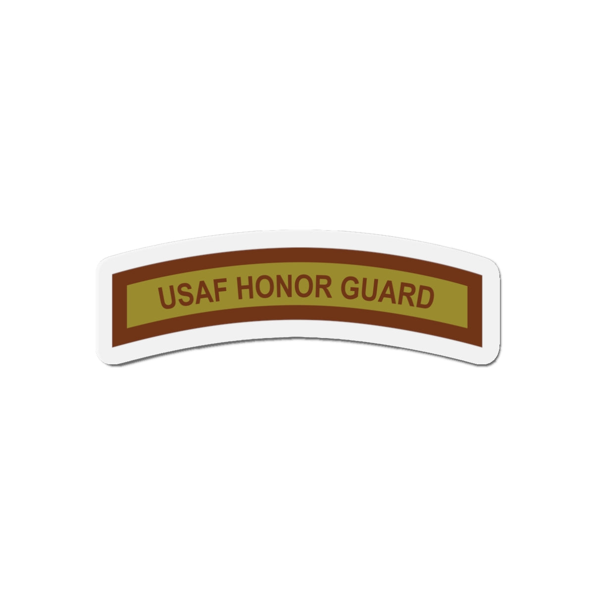 Die-Cut Magnet - USAF - Honor Guard Tab
