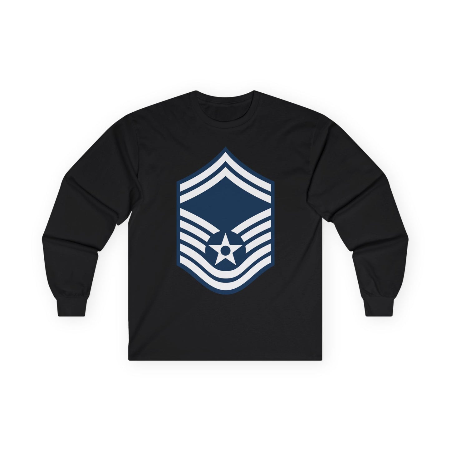 Unisex Ultra Cotton Long Sleeve Tee - USAF - Senior Master Sergeant (E8a) - 2020