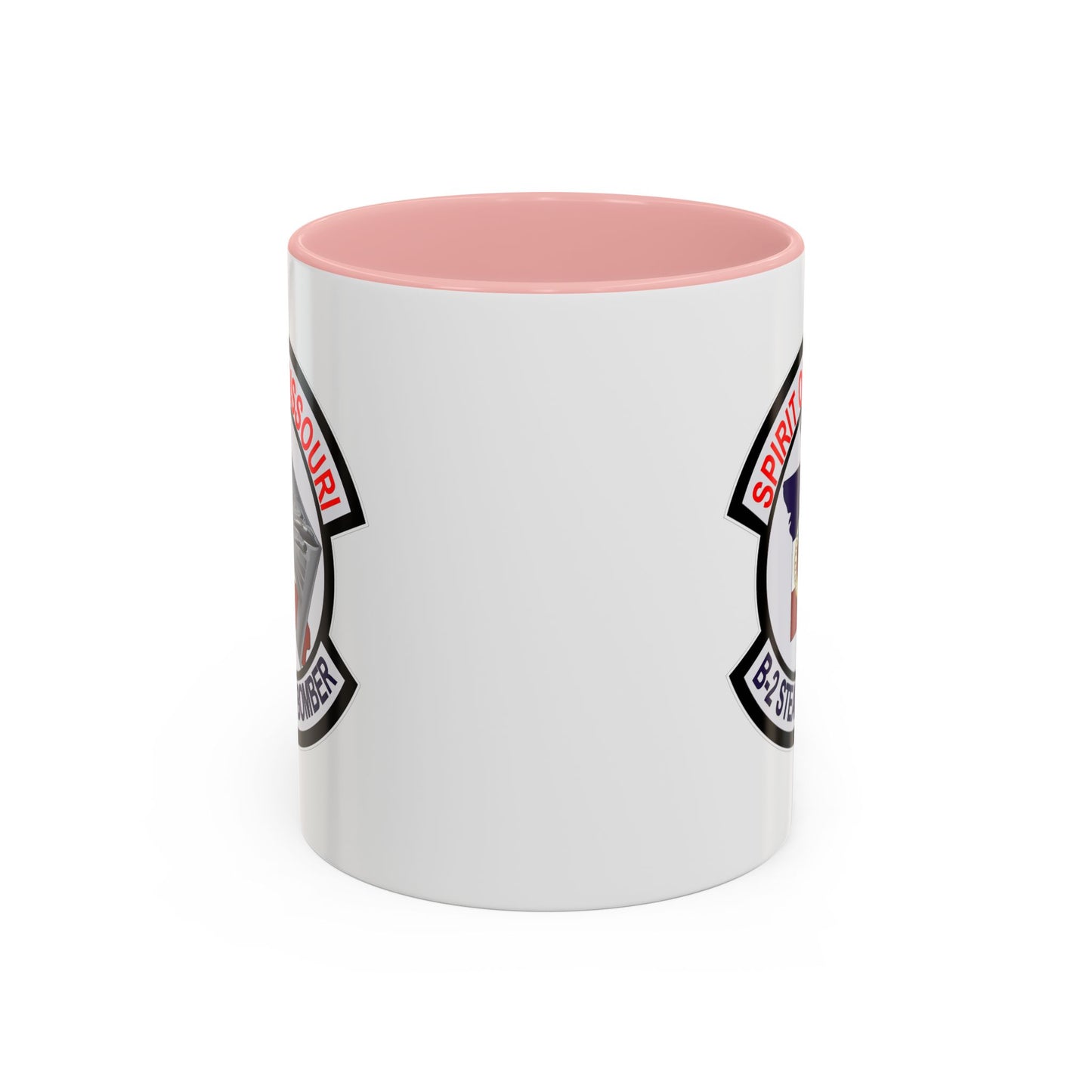 Accent Coffee Mug (11oz & 15oz) - USAF - B2 - Spirit of Missouri - Stealth Bomber wo Txt