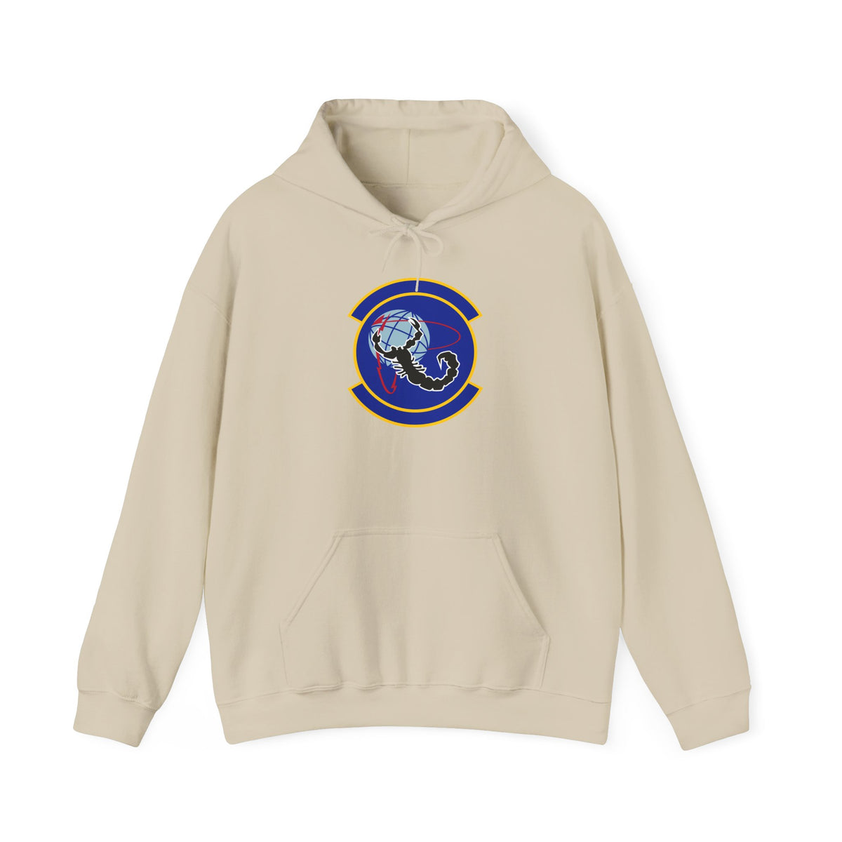 Unisex Heavy Blend Hooded Sweatshirt - USAF - 4th Space Warning Sq wo txt X 300