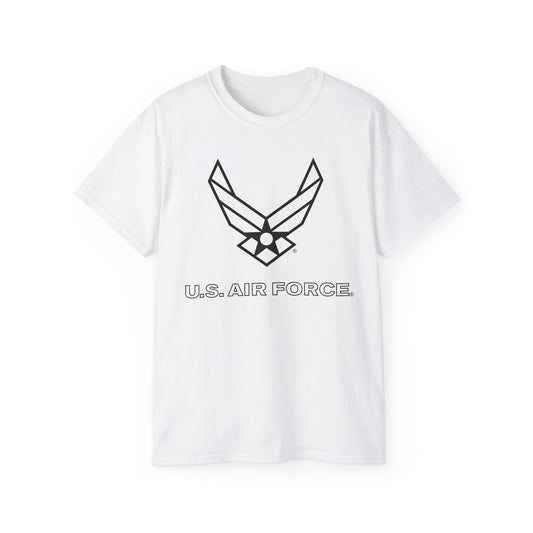 Unisex Ultra Cotton Tee - USAF Logo, TM Txt - U S Air Force - LA