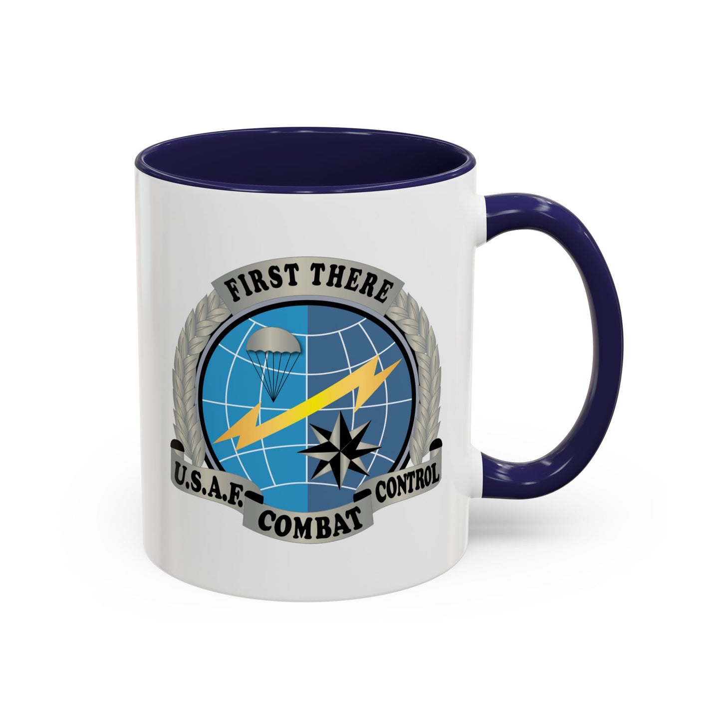 Accent Coffee Mug (11oz & 15oz) - USAF - Combat Controller Badge No Txt  X 300