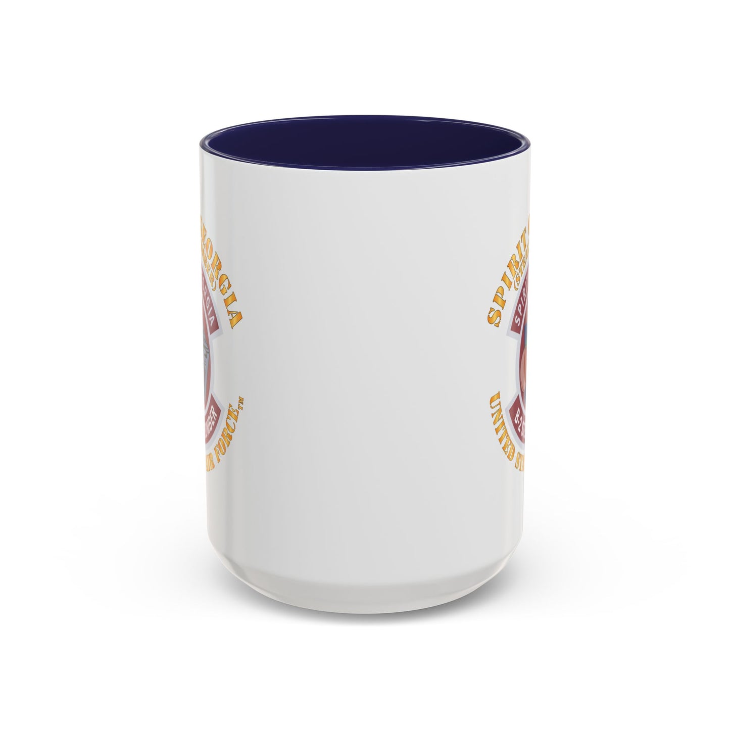 Accent Coffee Mug (11oz & 15oz) - USAF - B2 - Spirit of Georgia - Stealth Bomber X 300
