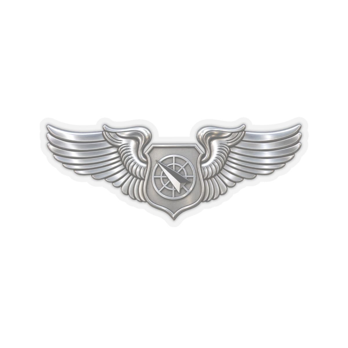Kiss-Cut Stickers - USAF - Air Battle Manager Badge wo txt - 3D - Enhanced