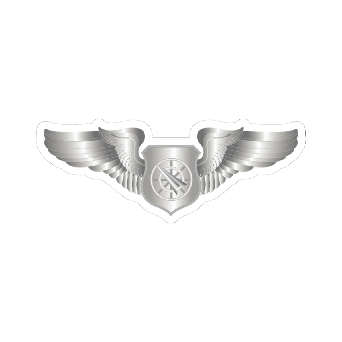 Kiss-Cut Stickers - USAF - Air Battle Manager - Basic Wings wo Txt