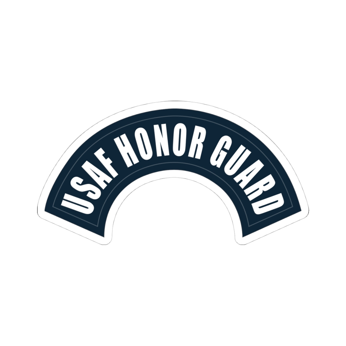 Kiss-Cut Stickers - USAF Honor Guard Tab