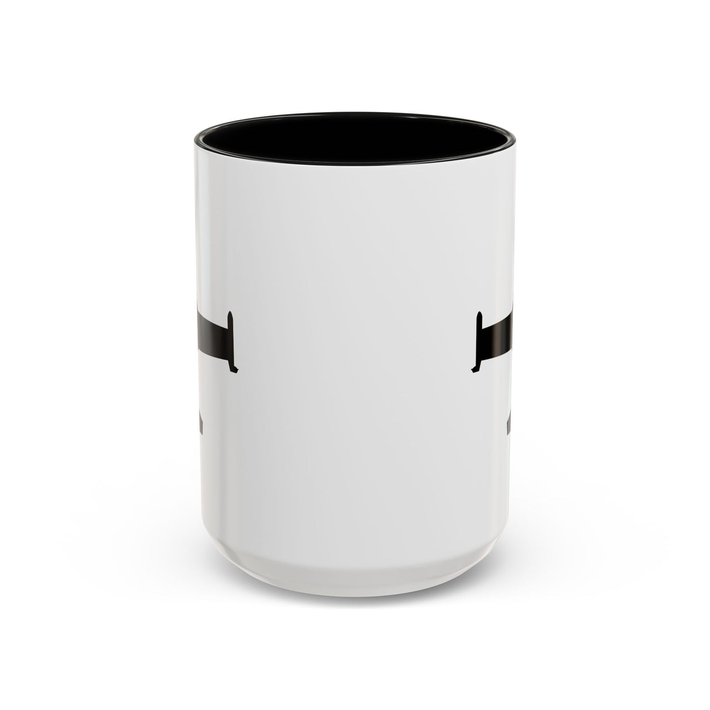 Accent Coffee Mug (11oz & 15oz) - Aircraft - A-37-Trainer - Top - Silhouette X 300