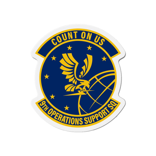 Die-Cut Magnet - USAF - 9th Operations Support Squadron wo txt X 300