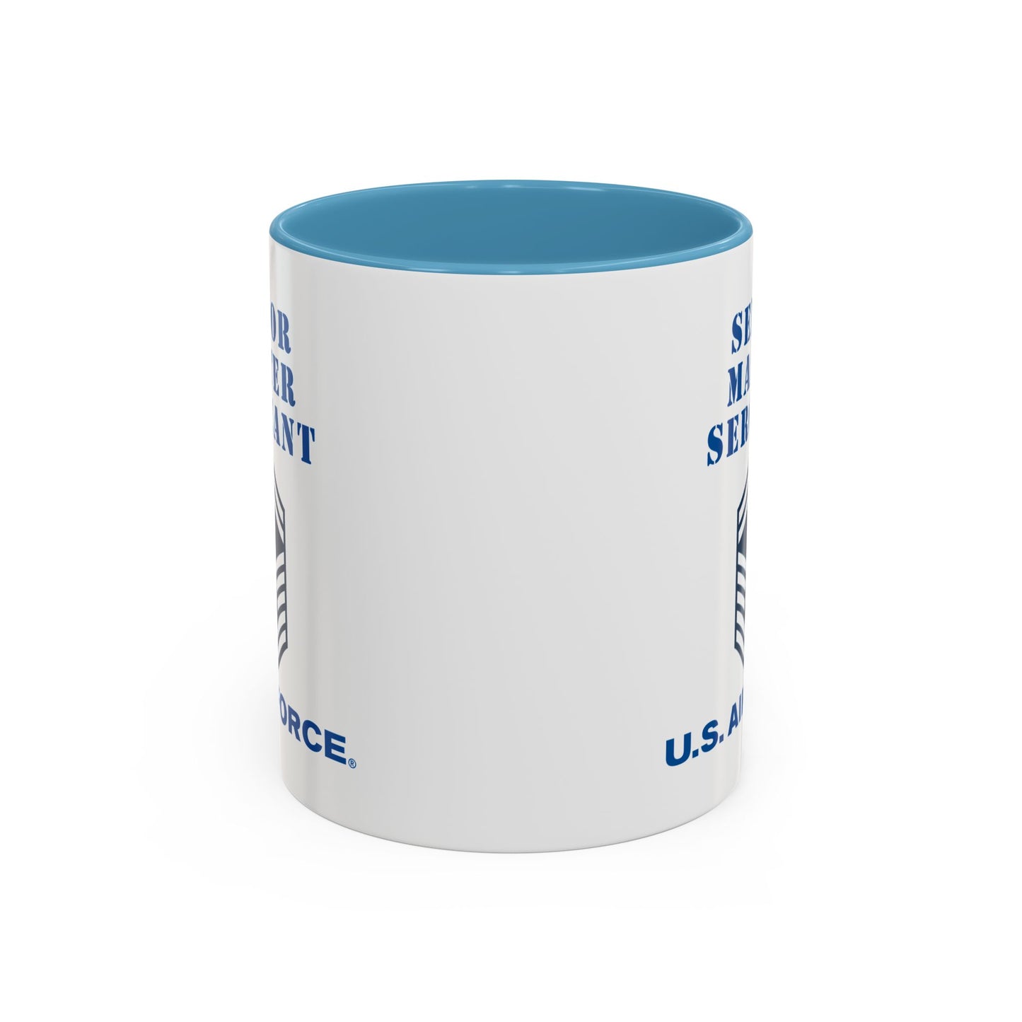 Accent Coffee Mug (11oz & 15oz) - USAF - Senior Master Sergeant (E8a) - 2020 - US Air Force w Text X 300
