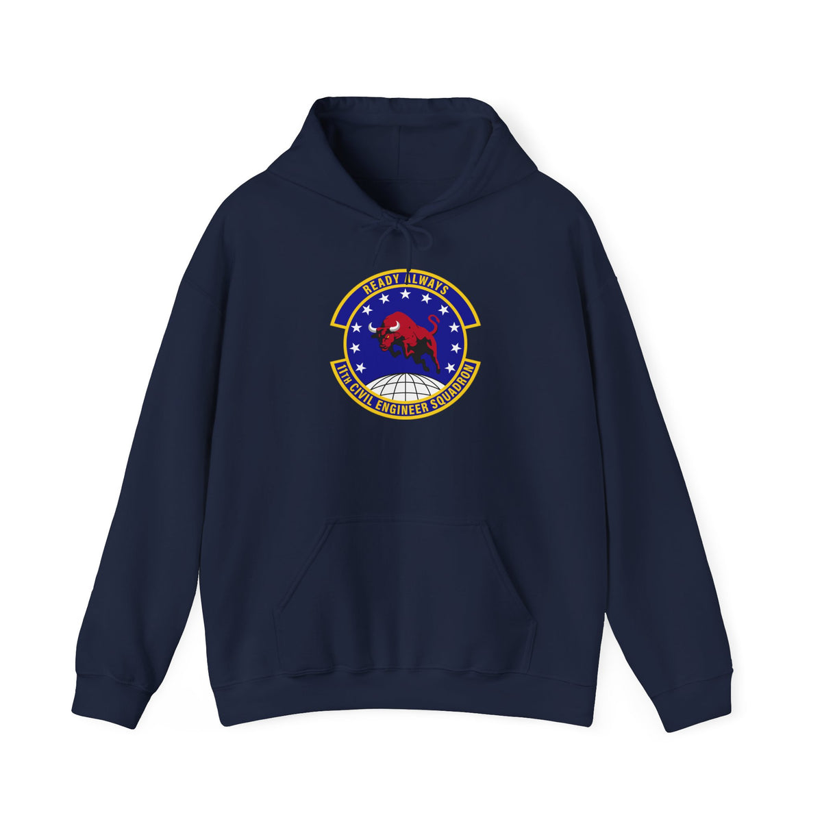 Unisex Heavy Blend Hooded Sweatshirt - USAF - 11th Civil Engineer Squadron wo txt