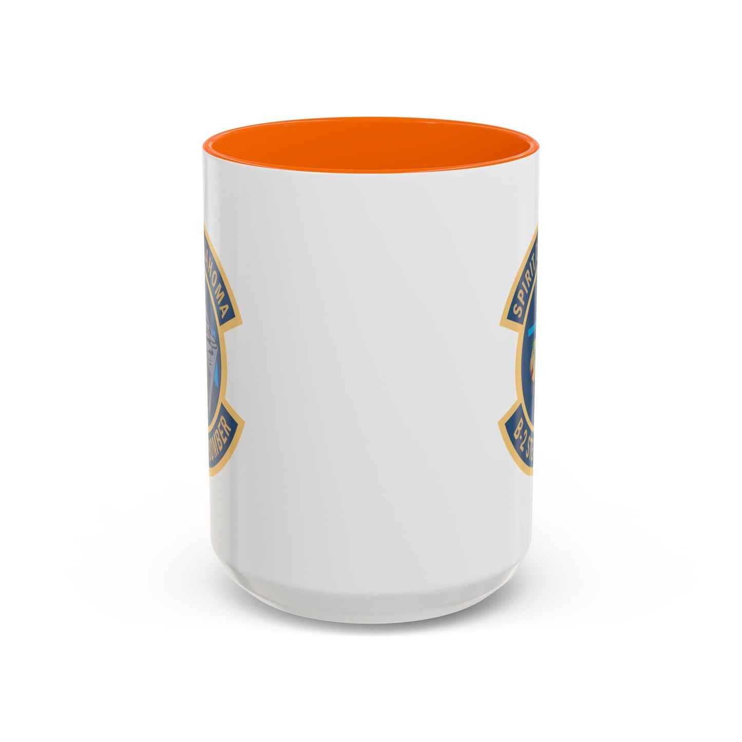 Accent Coffee Mug (11oz & 15oz) - USAF - B2 - Spirit of Oklahoma - Stealth Bomber wo txt X 300