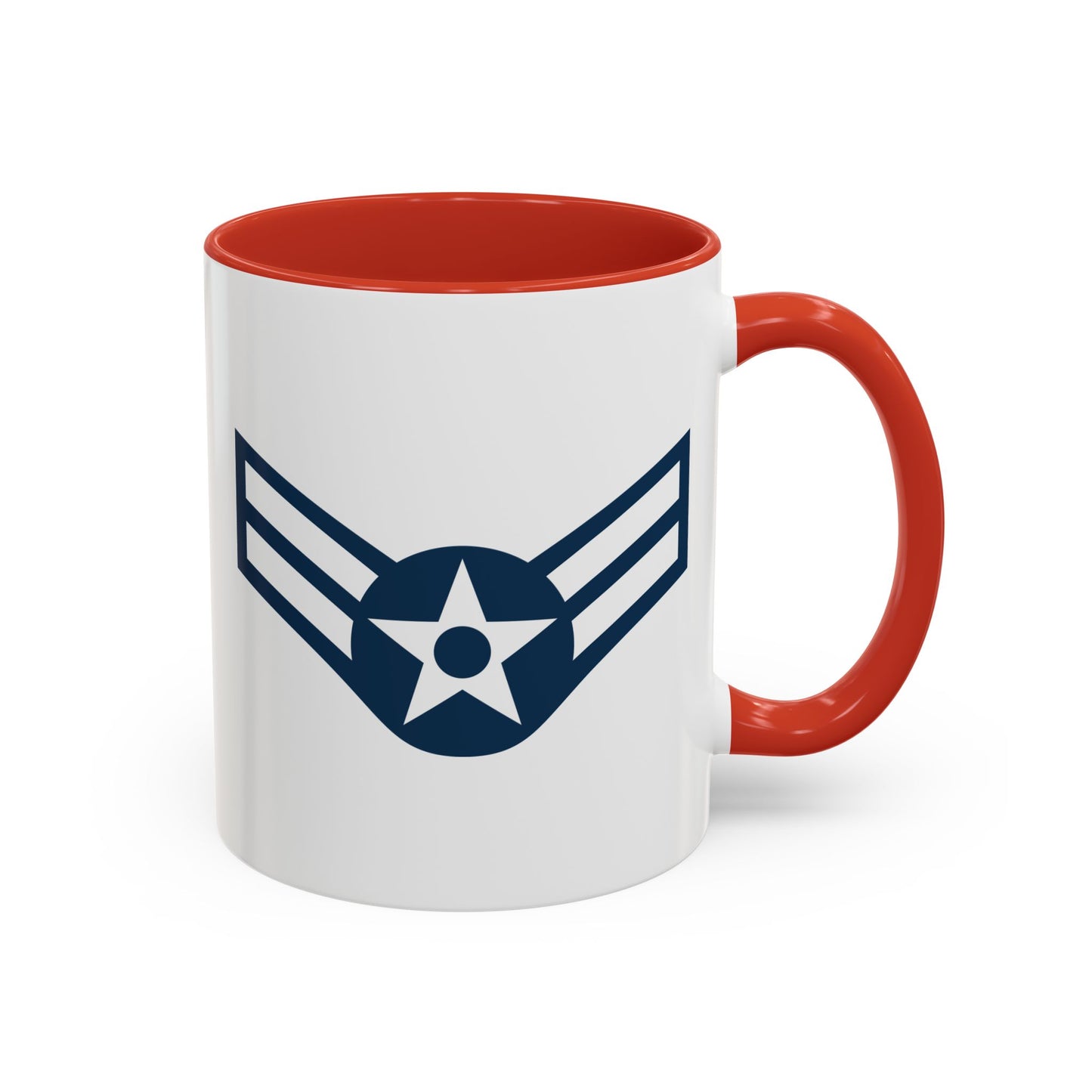 Accent Coffee Mug (11oz & 15oz) - USAF - Airman - First Class (E3) - 2020