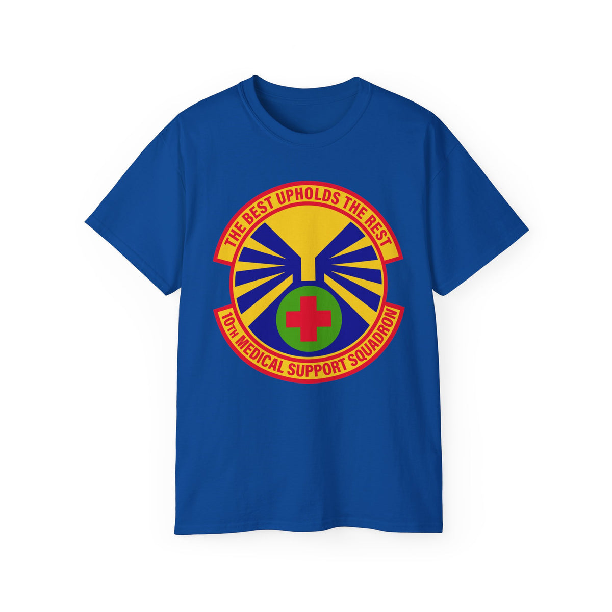 Unisex Ultra Cotton Tee - USAF - 10th Medical Support Squadron wo txt